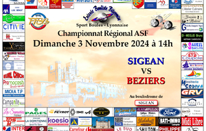 CHAMPIONNAT DEPARTEMENTAL FEMININ AS SIGEAN / BEZIERS