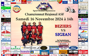 CHAMPIONNAT DEPARTEMENTAL FEMININ AS BEZIERS / SIGEAN 