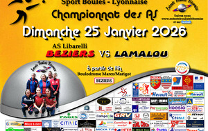 CHAMPIONNAT des ASF   BEZIERS / LAMALOU  A 14H