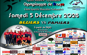 CHAMPIONNAT DE FRANCE MN3   BEZIERS / PAMIERS A 13H30