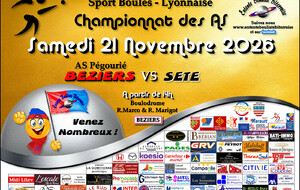 CHAMPIONNAT AS   BEZIERS 1 / SETE   A 14H