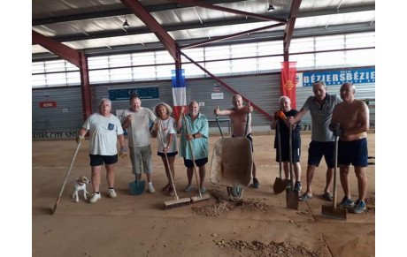 Rénovation des jeux au boulodrome