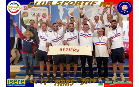 CHAMPION DE FRANCE N3