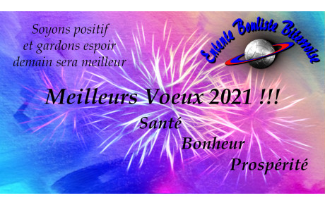 Bonne et heureuse année 2021