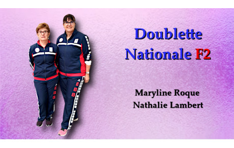  Doublette Nationale F2  2021 / 2022 